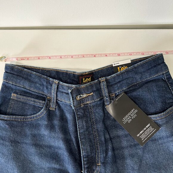 Lee Womens Legendary High Rise Trouser Jeans Size 10 Long w/ Slight Stretch - Picture 6 of 16